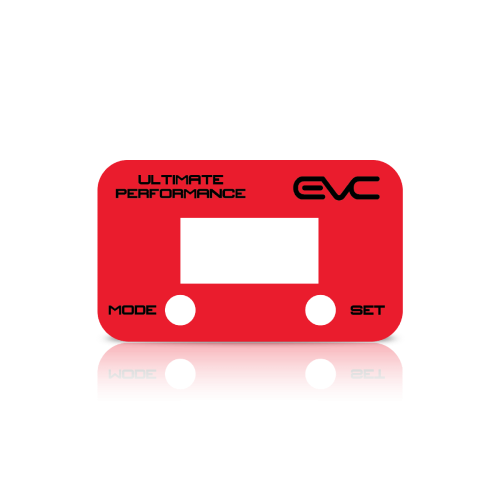 EVC Faceplate: Red