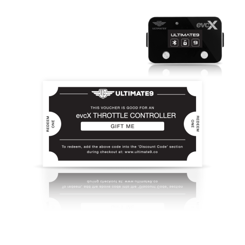 evcX Throttle Controller Gift Voucher