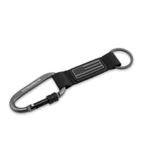 Ultimate9 Carabiner Keyring: US