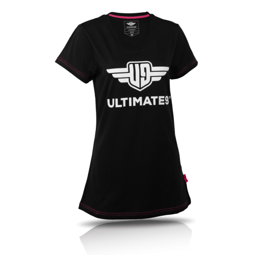 Ultimate9 Ladies Black Tee