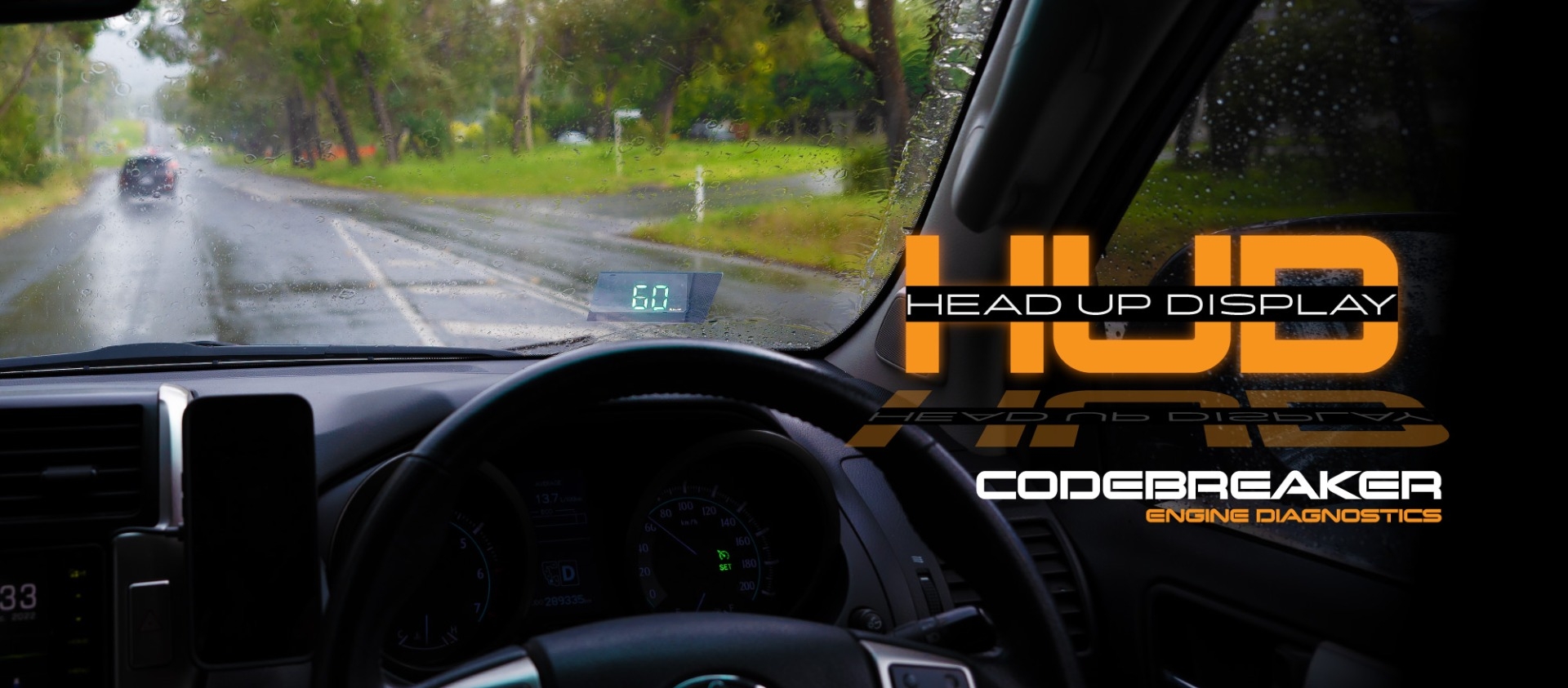 New! GPS & OBD2 Head-Up Displays [HUD] by Ultimate9